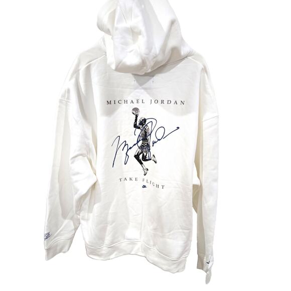 Jordan Size 3XL Men's White Air Jordan Flight Collection Hoodie - Picture 6 of 9